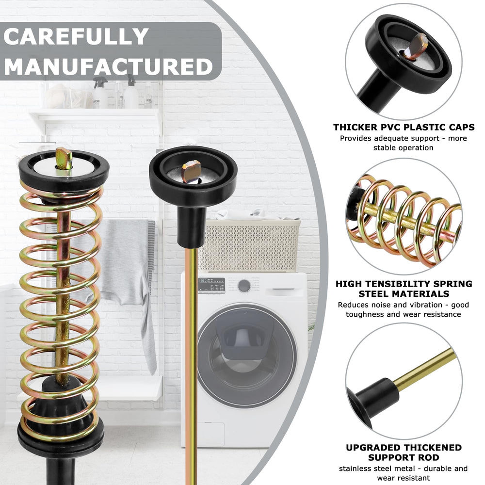 TOMOON durable ABS and spring steel rod construction designed to handle heavy loads.
