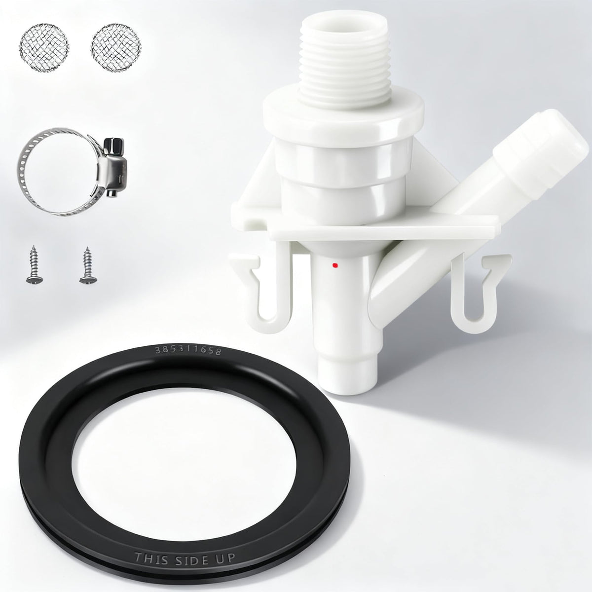 TOMOON RV toilet valve kit water valve for Dometic 300/310/320 ensures strong flush