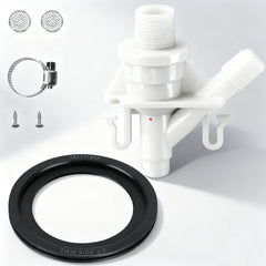 TOMOON RV toilet valve kit water valve for Dometic 300/310/320 ensures strong flush