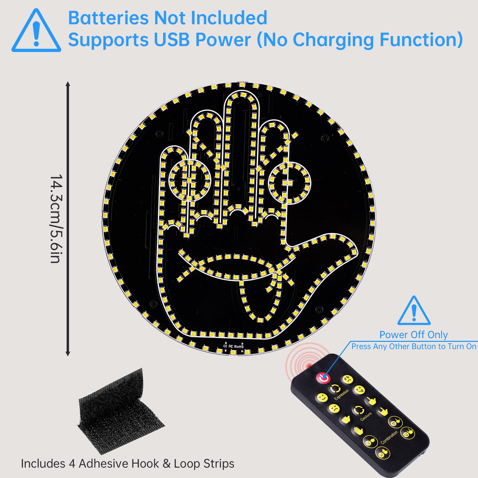 Tomorotec Road Mate multiple light modes provide versatile signaling in any condition