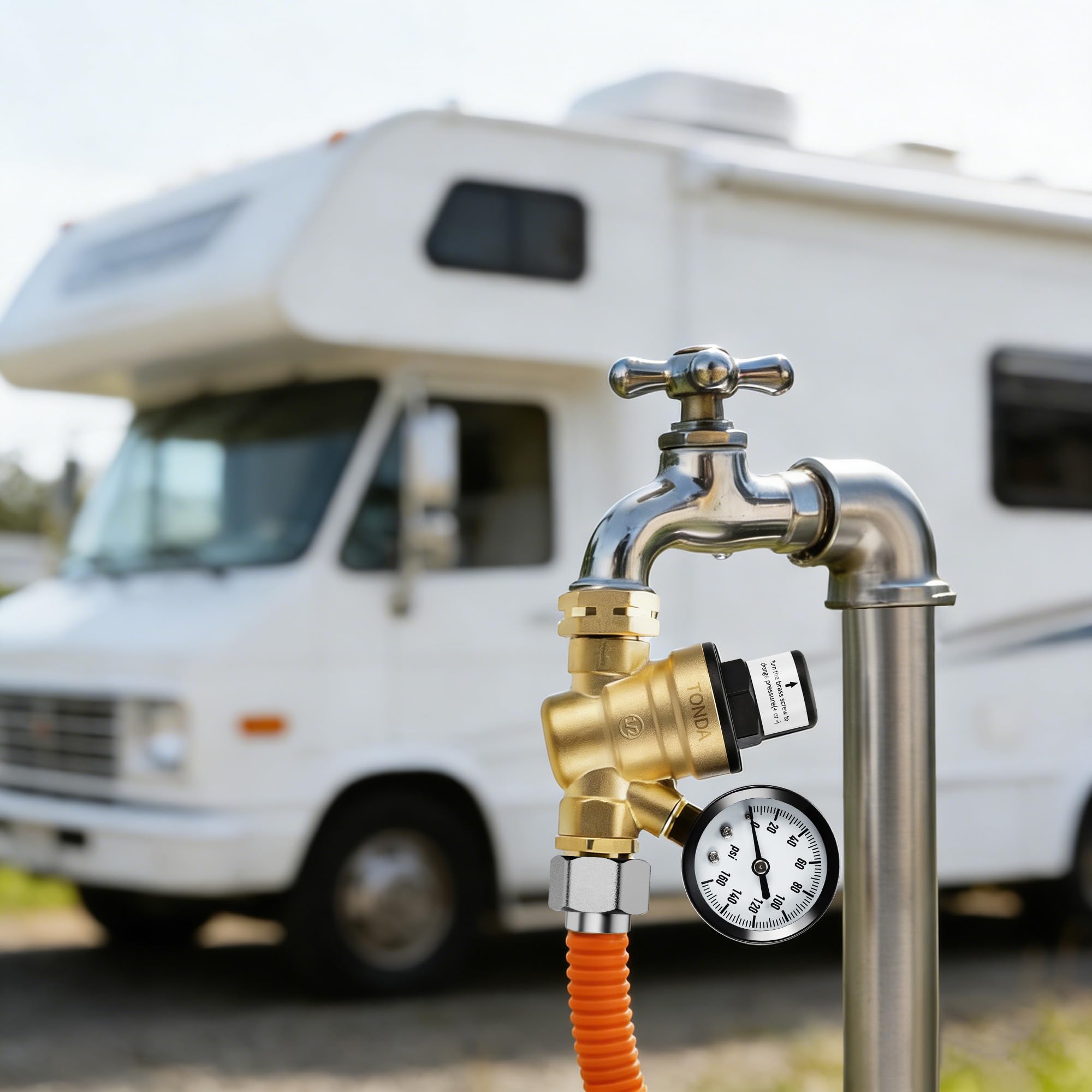 TONDA corrosion-resistant brass ensures long-lasting performance under outdoor conditions.