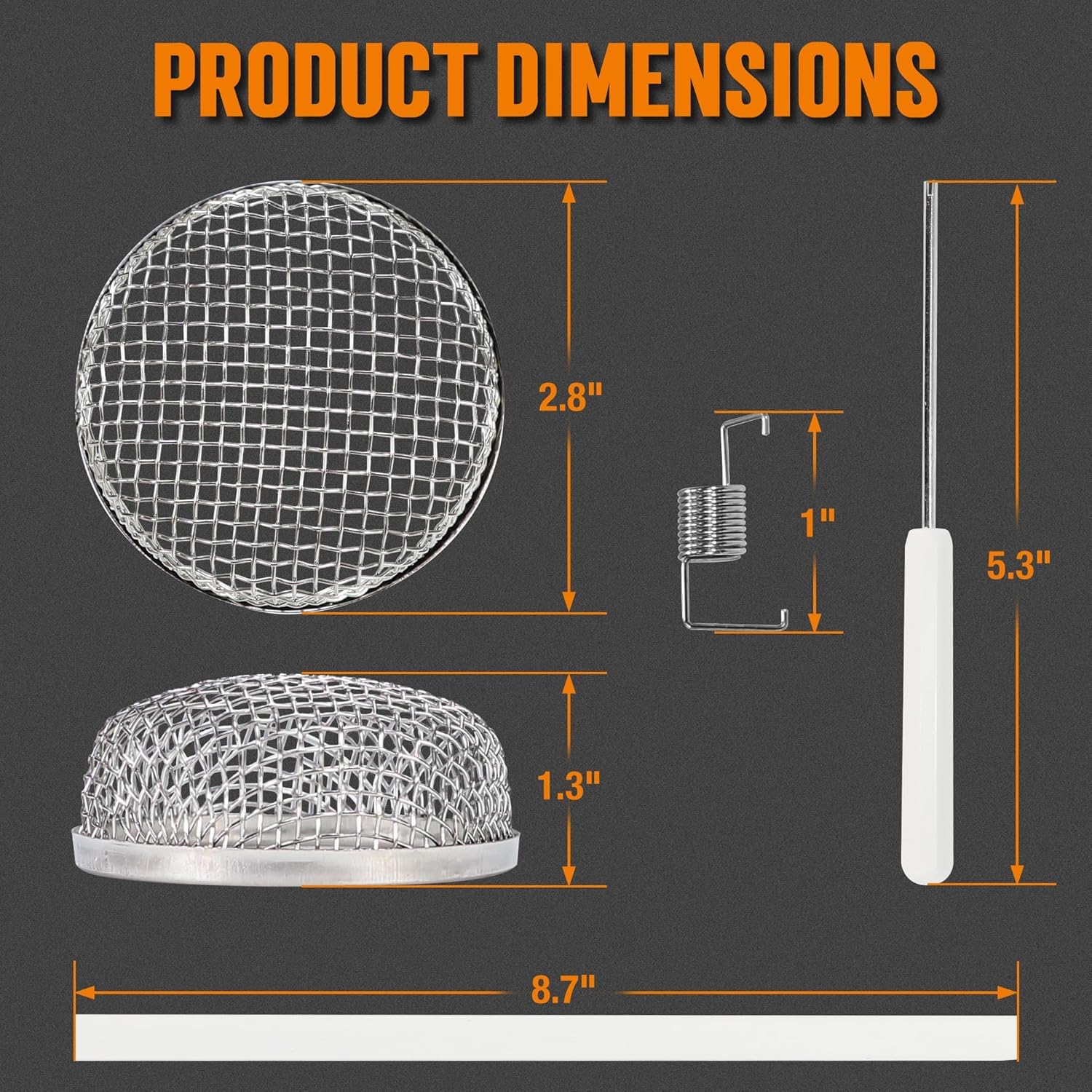 TONDA installation tool with vent screen for quick, tool-assisted RV setup