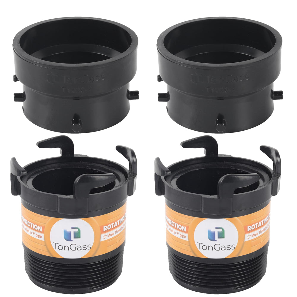TonGass 2x Combo Pack RV adapters – secure connections during travel.