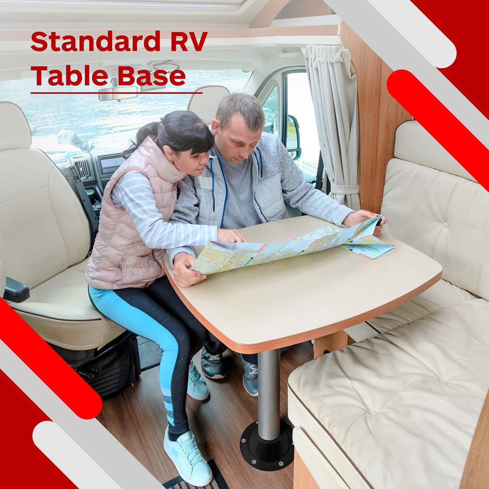 TonGass lightweight yet sturdy aluminum base ideal for campers.