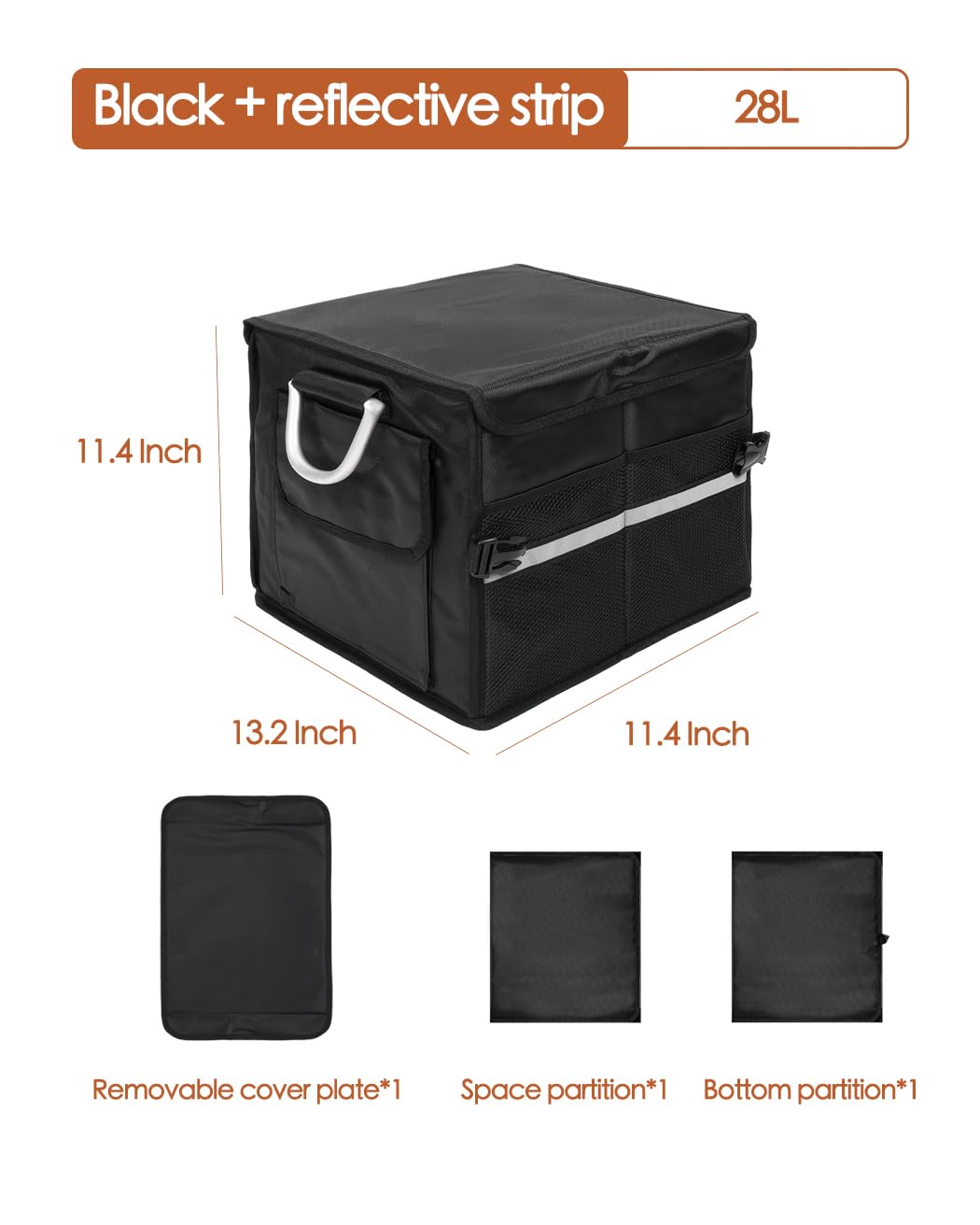 Tongketec organizer with aluminium handle for easy carrying on road trips.