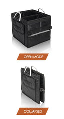 Tongketec trunk organizer two compartments for organized storage of tools and snacks.