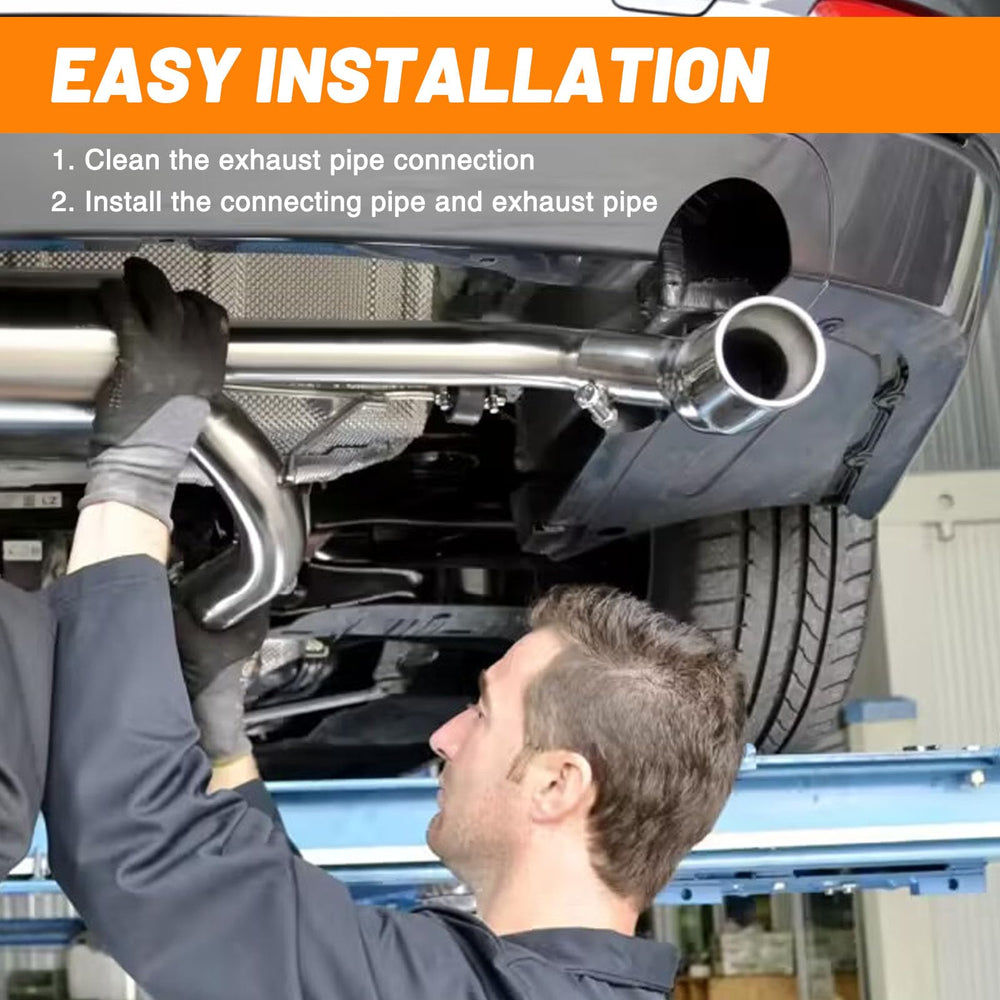Tongze four-pack stainless exhaust bends for ready-to-use configurations