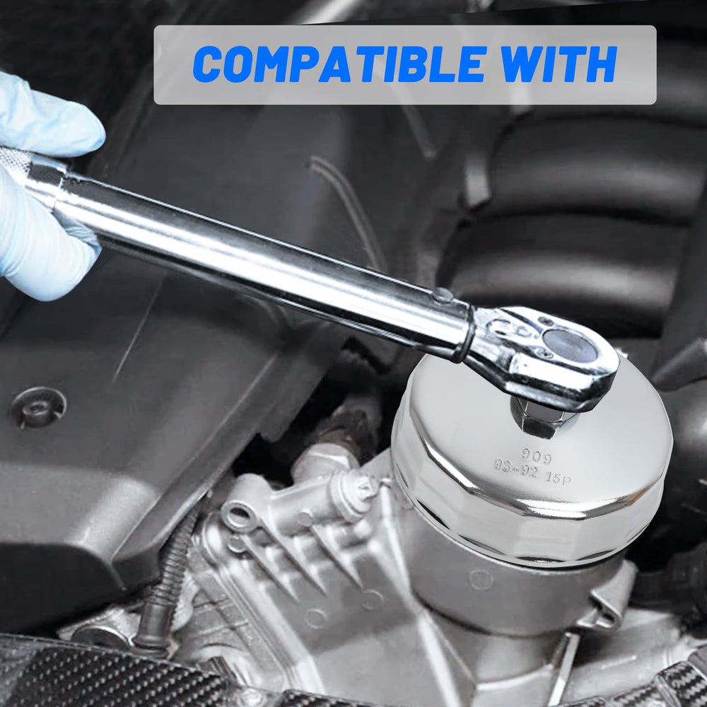 Tongze durable oil filter wrench in action during maintenance