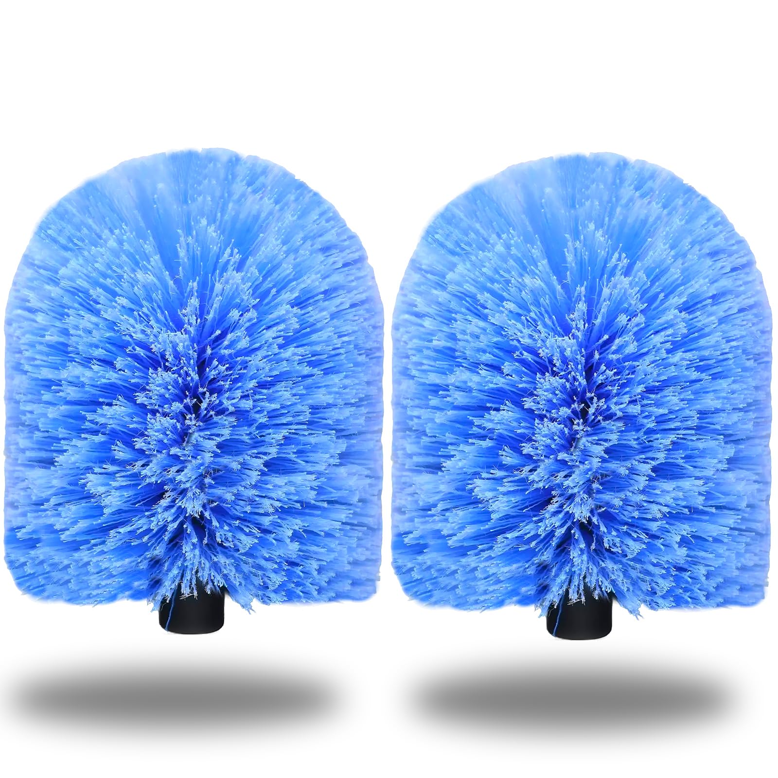 Tonmp cobweb duster head round blue for fast ceiling and corner cleaning