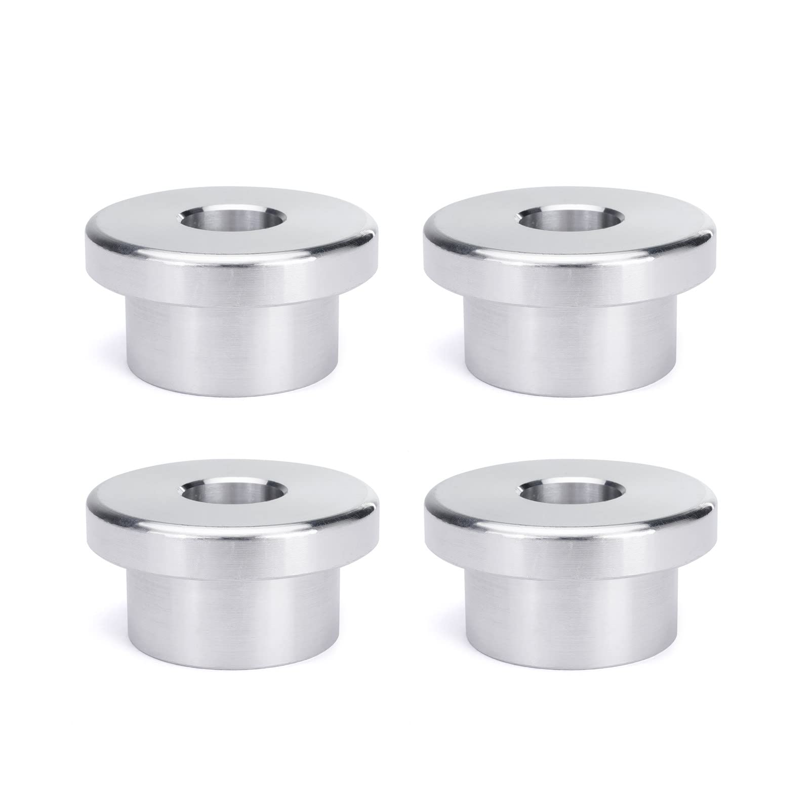 TONRYCUE solid billet handlebar riser bushings use durable T6 aluminum for long-lasting performance.