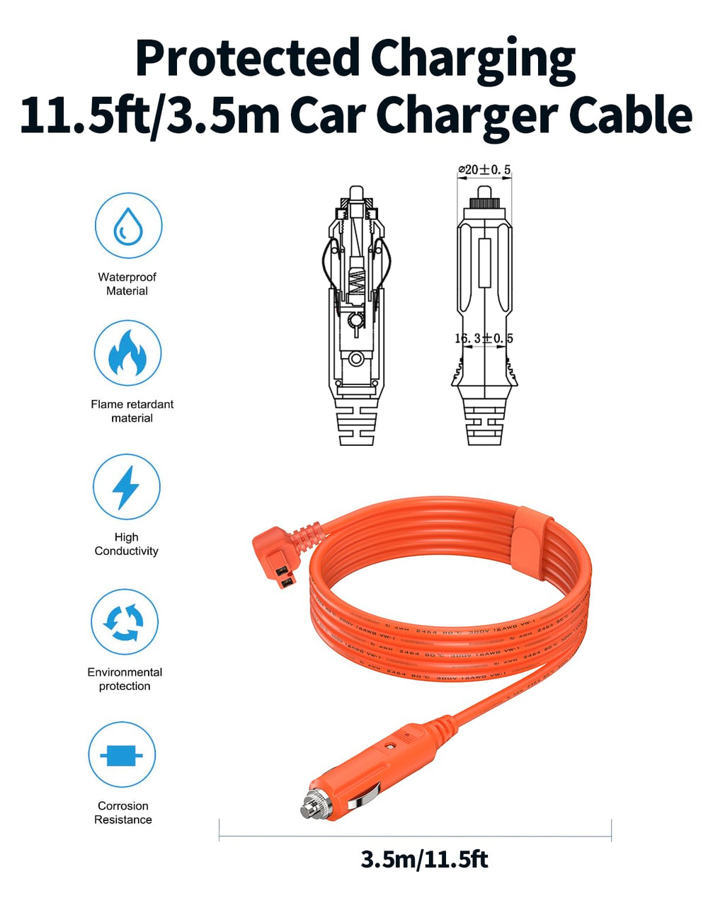 Tonton 16 AWG copper wire ensures stable power transmission