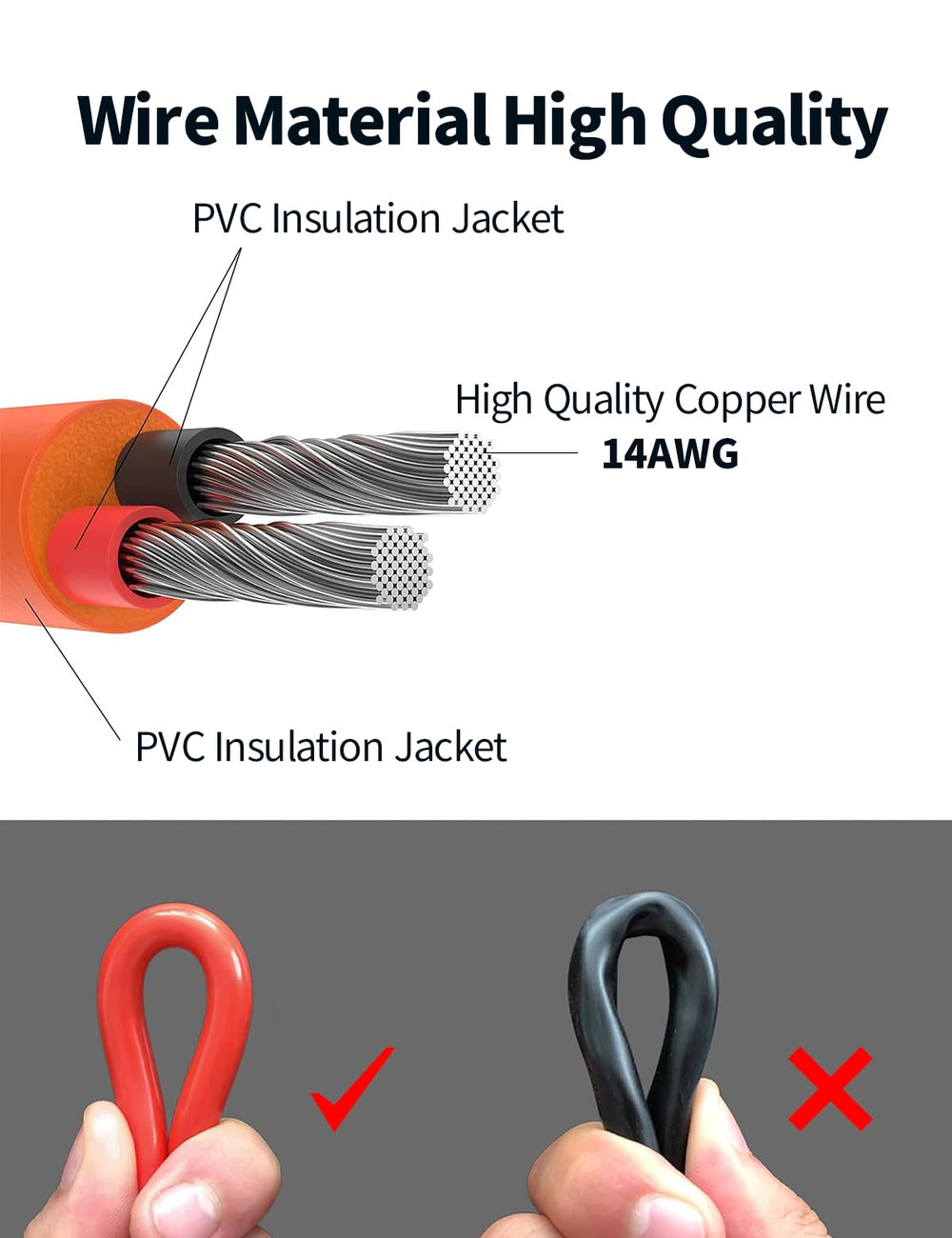 Tonton cable enables quick charging for moderate-sized batteries.