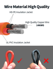 Tonton XT60 copper-wire construction ensures stable current delivery