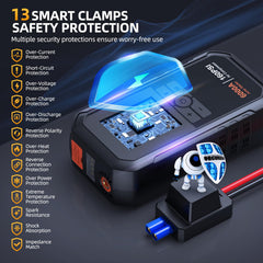 TONTONJIA H6 heavy-duty jumper cables reach distant battery terminals