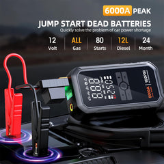 TONTONJIA H6 LCD display and smart diagnostics for easy monitoring