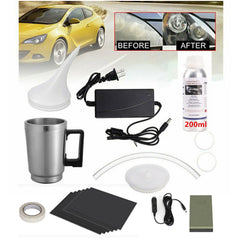 TONZACK atomizer cup heats fluid for even coating.