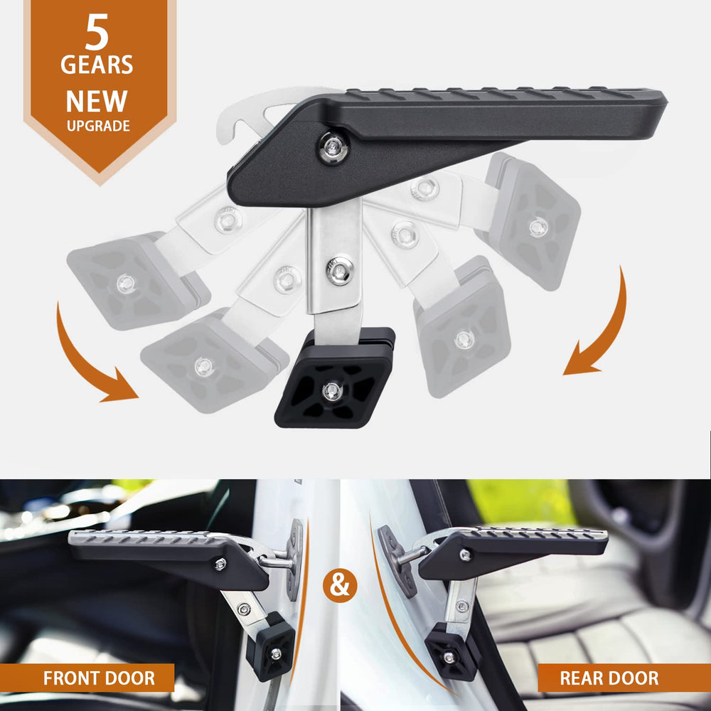 TOOENJOY 360-degree hook lock secures the latch and minimizes wobble.