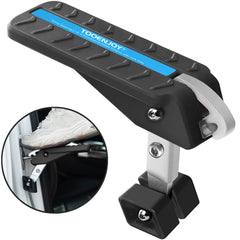 TOOENJOY adjustable 5-gear foldable step on door for roof rack access.
