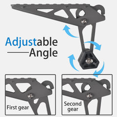 TOOENJOY foldable door step with angle adjust for many vehicles.