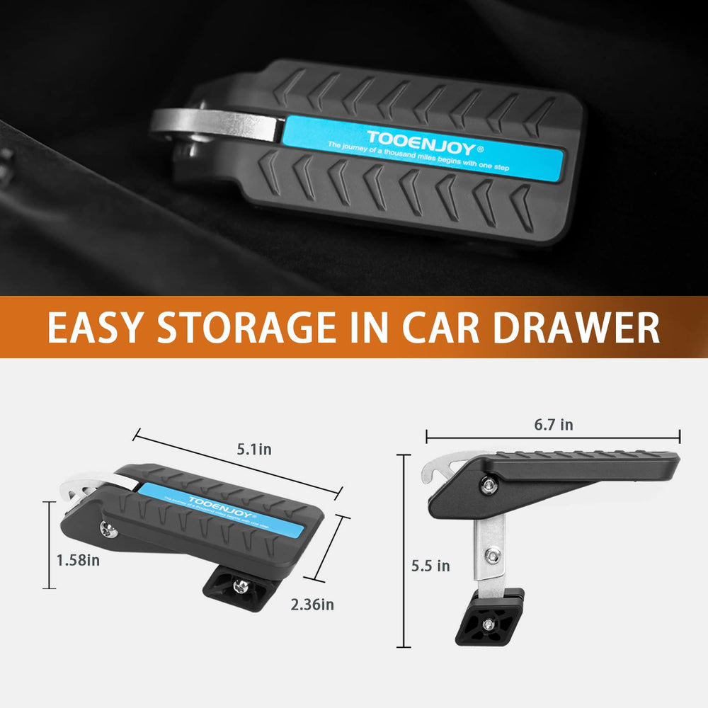 TOOENJOY heavy-duty support up to 400 lbs for cargo.