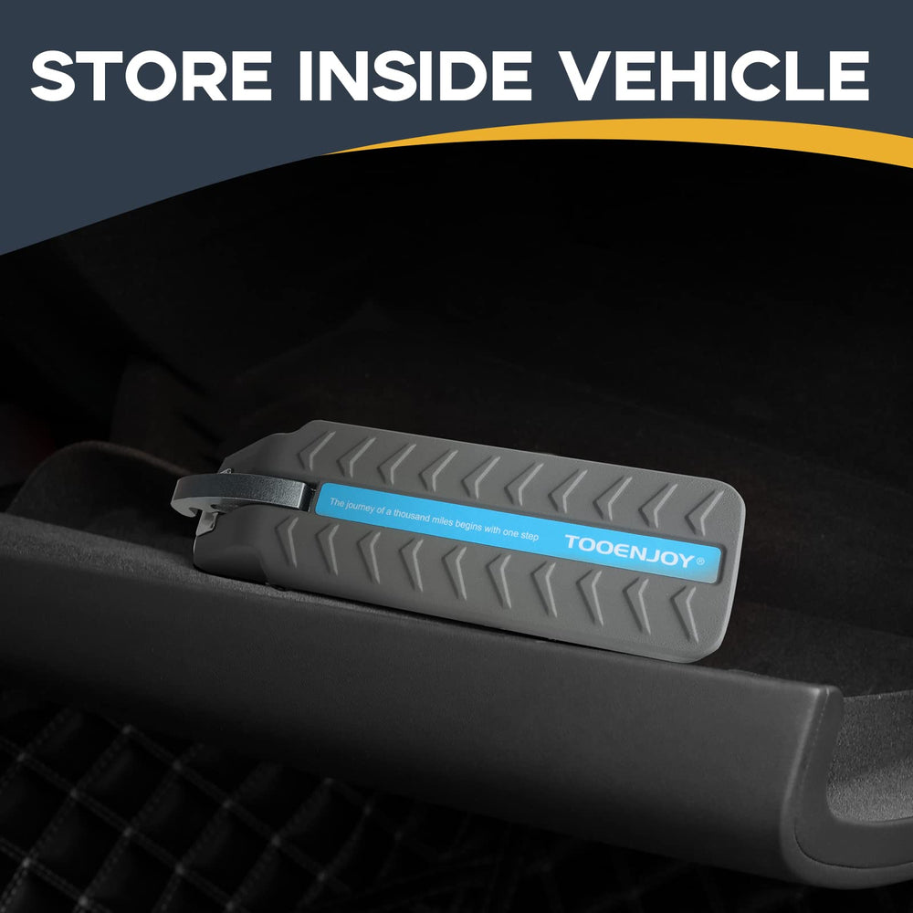 TOOENJOY protective rubber wheels help prevent scratches during mounting
