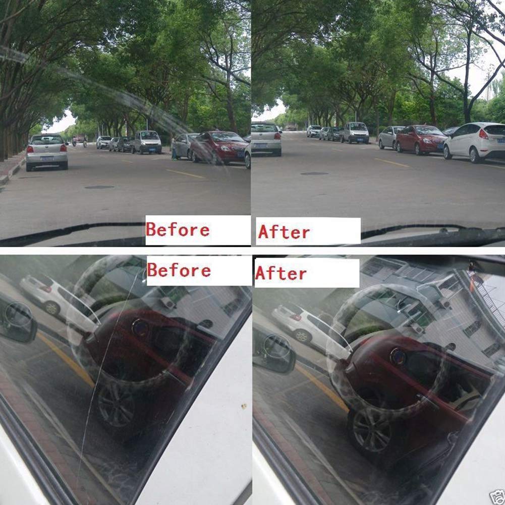 Tookie windshield repair tool for quick small crack touch-ups