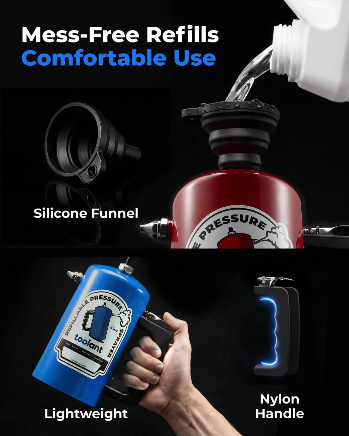 Toolant comfort grip supports extended sessions with less hand fatigue.