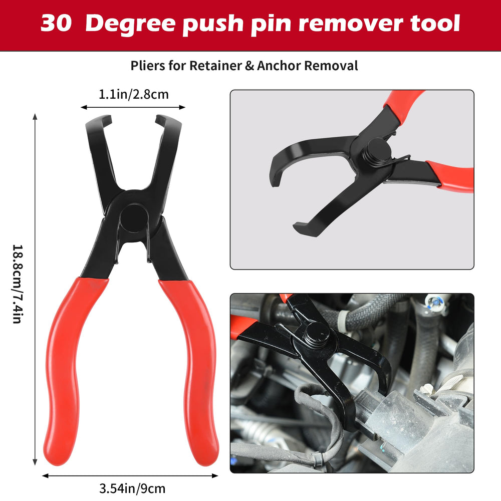 TOOLEAGUE auto trim removal tool for dash and molding tasks