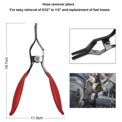 TOOLEAGUE fuel hose clamp removal plier handles large spaces