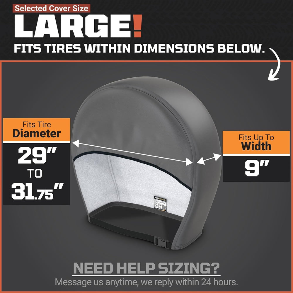 TOOLTROOPERS TIRESHIELD PRO easy wipe-clean surface for quick care