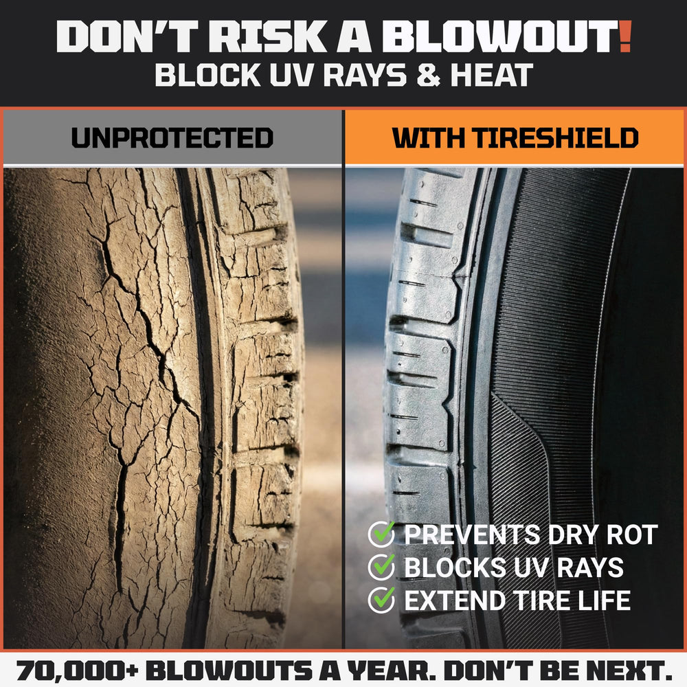 TOOLTROOPERS TIRESHIELD PRO six-size range fits many tires.