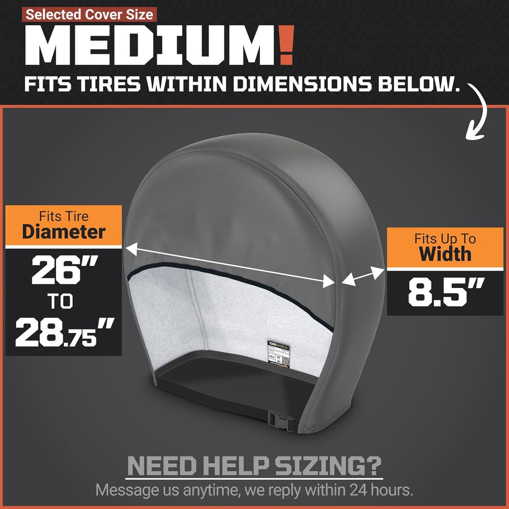 TOOLTROOPERS TIRESHIELD PRO cover stays in place during rain and wind on a trailer.