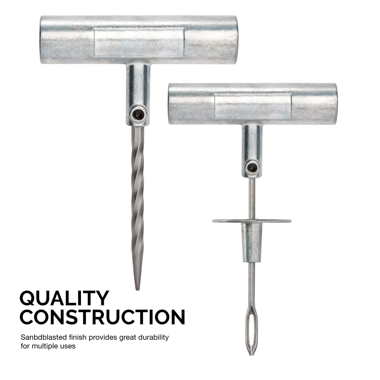 Tooluxe 50002L T-handle insert tool for easy puncture repairs on the go