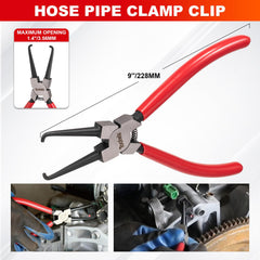 Toolwiz 30 degree push pin plier eases fastener removal in tight spots.