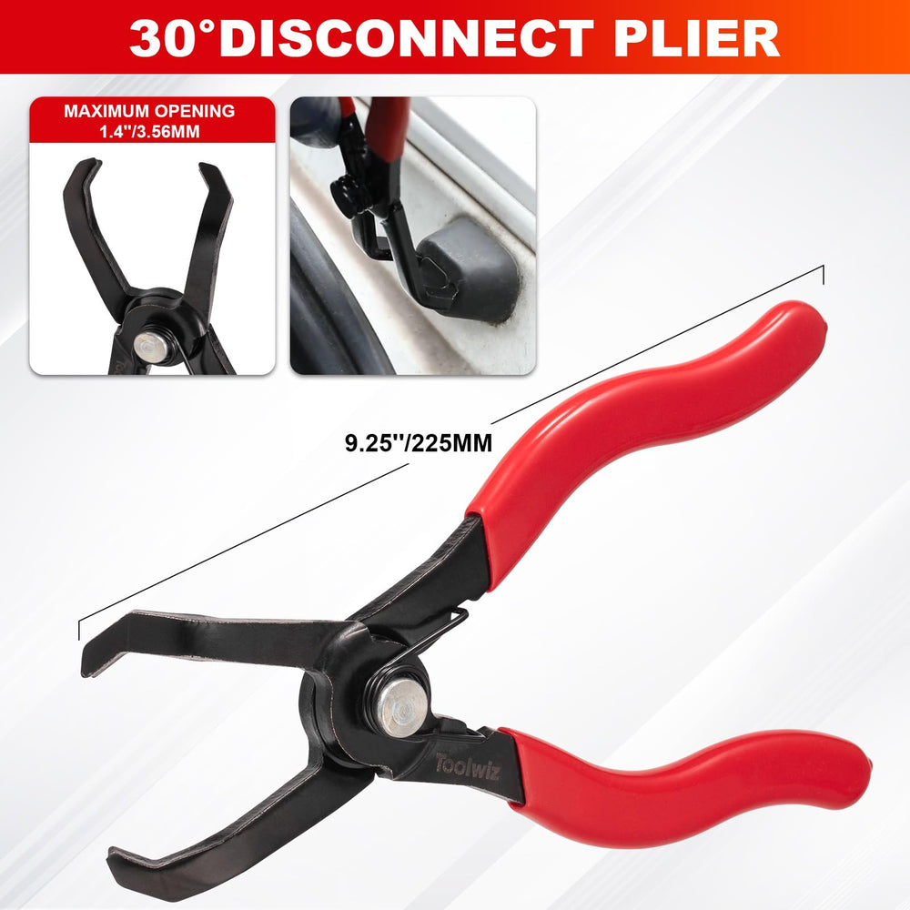 Toolwiz carbon steel construction resists rust for durable tools.