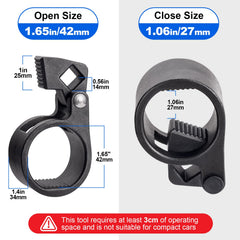 Toolwiz inner tie rod removal tool fits Mercedes-Benz vehicles for steady maintenance.