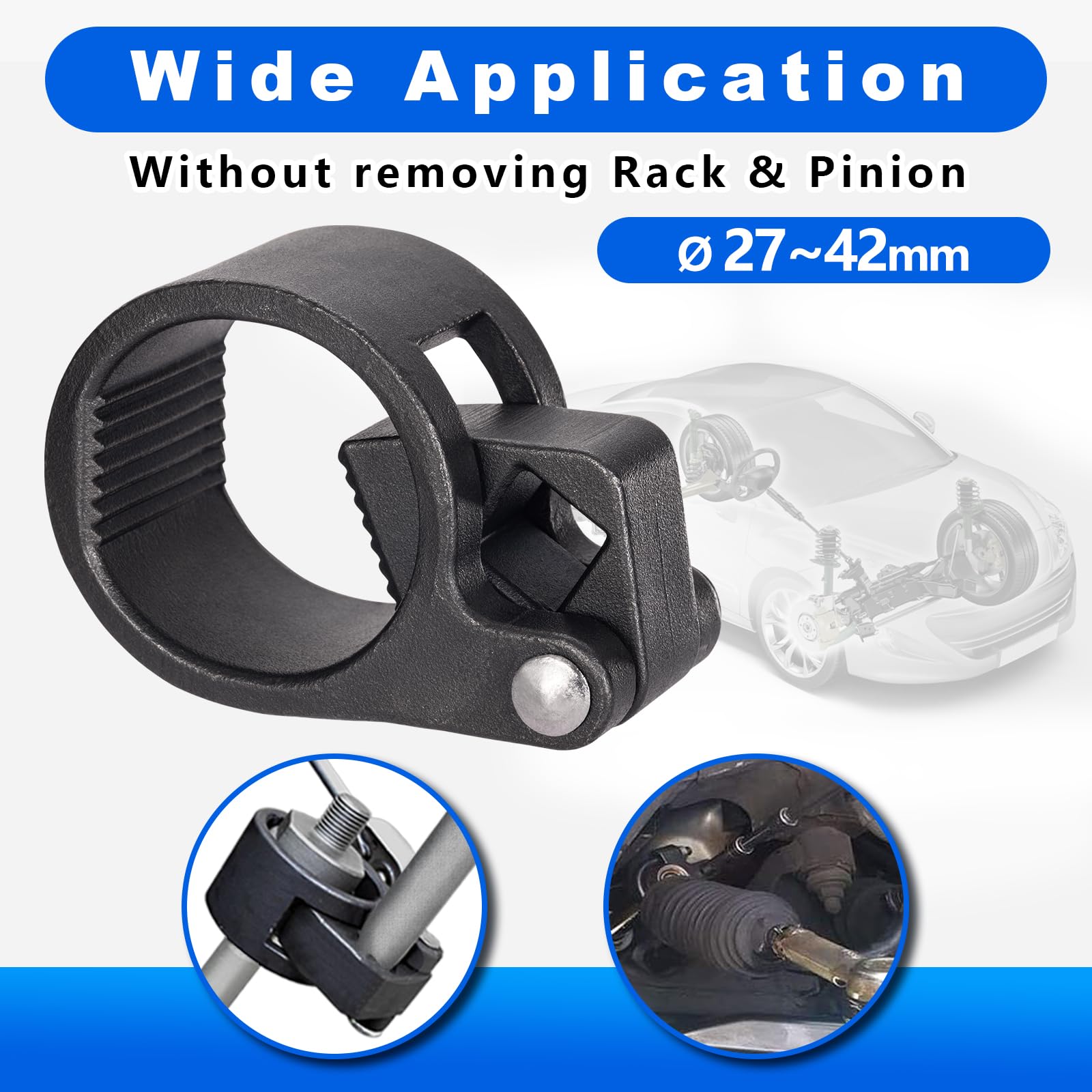 Toolwiz inner tie rod removal tool fits Toyota models for reliable servicing.