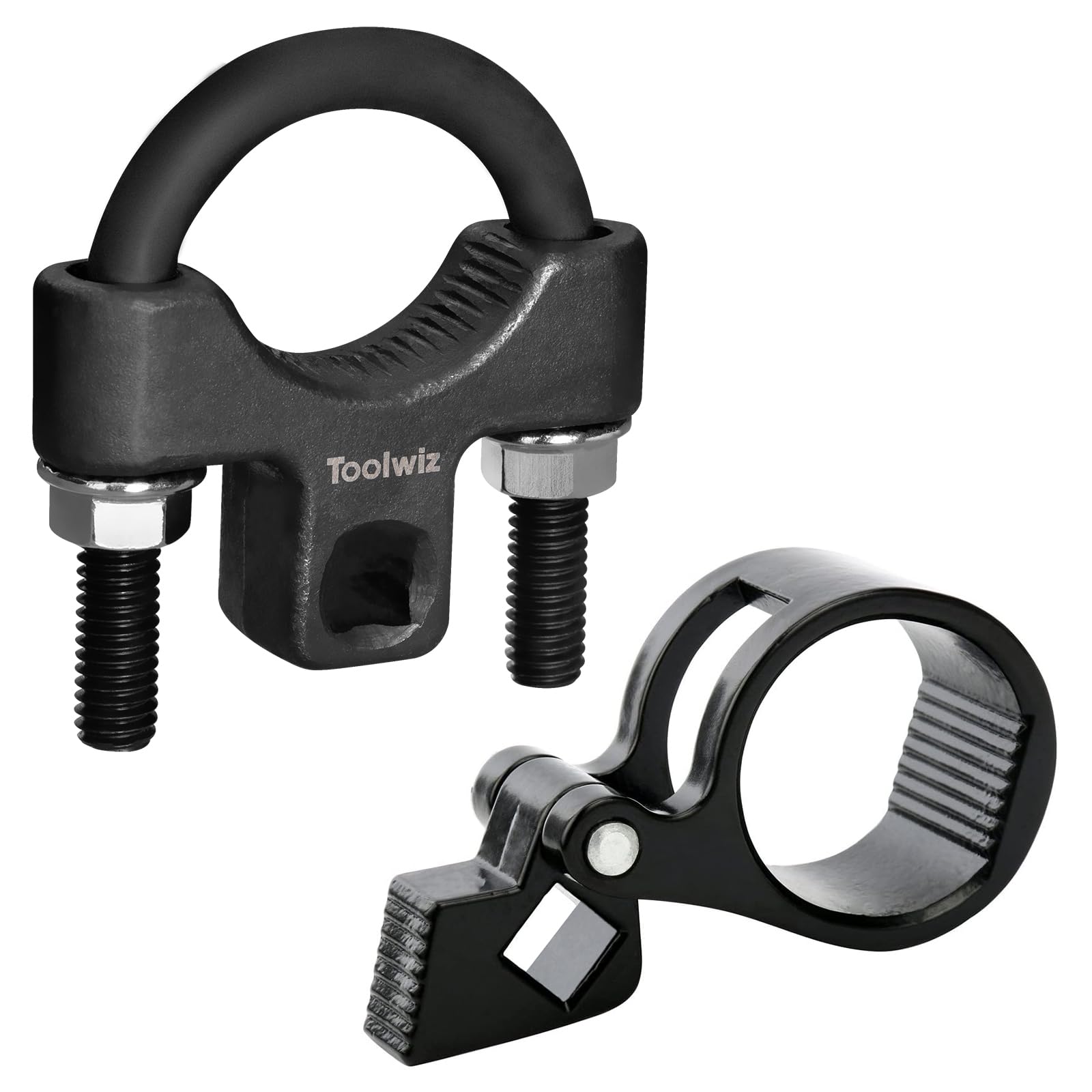 Toolwiz inner tie rod tool in use for fast removal