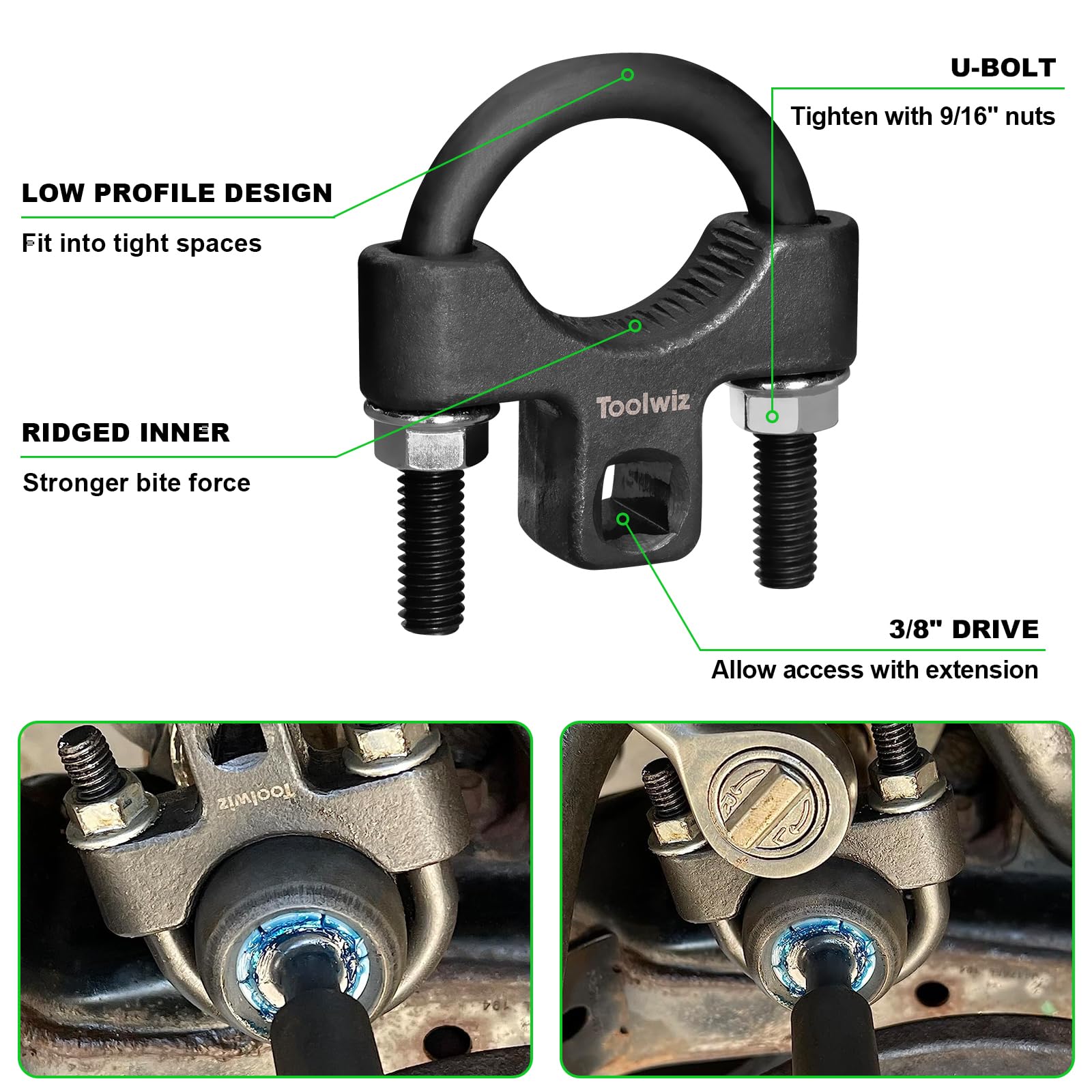 Low-profile Toolwiz tool fitting tight engine bay spaces