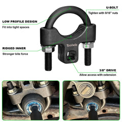 Low-profile Toolwiz tool fitting tight engine bay spaces