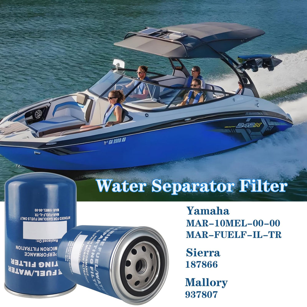 Toolyuan 10 micron filter with 90 GPH flow supports steady fuel supply