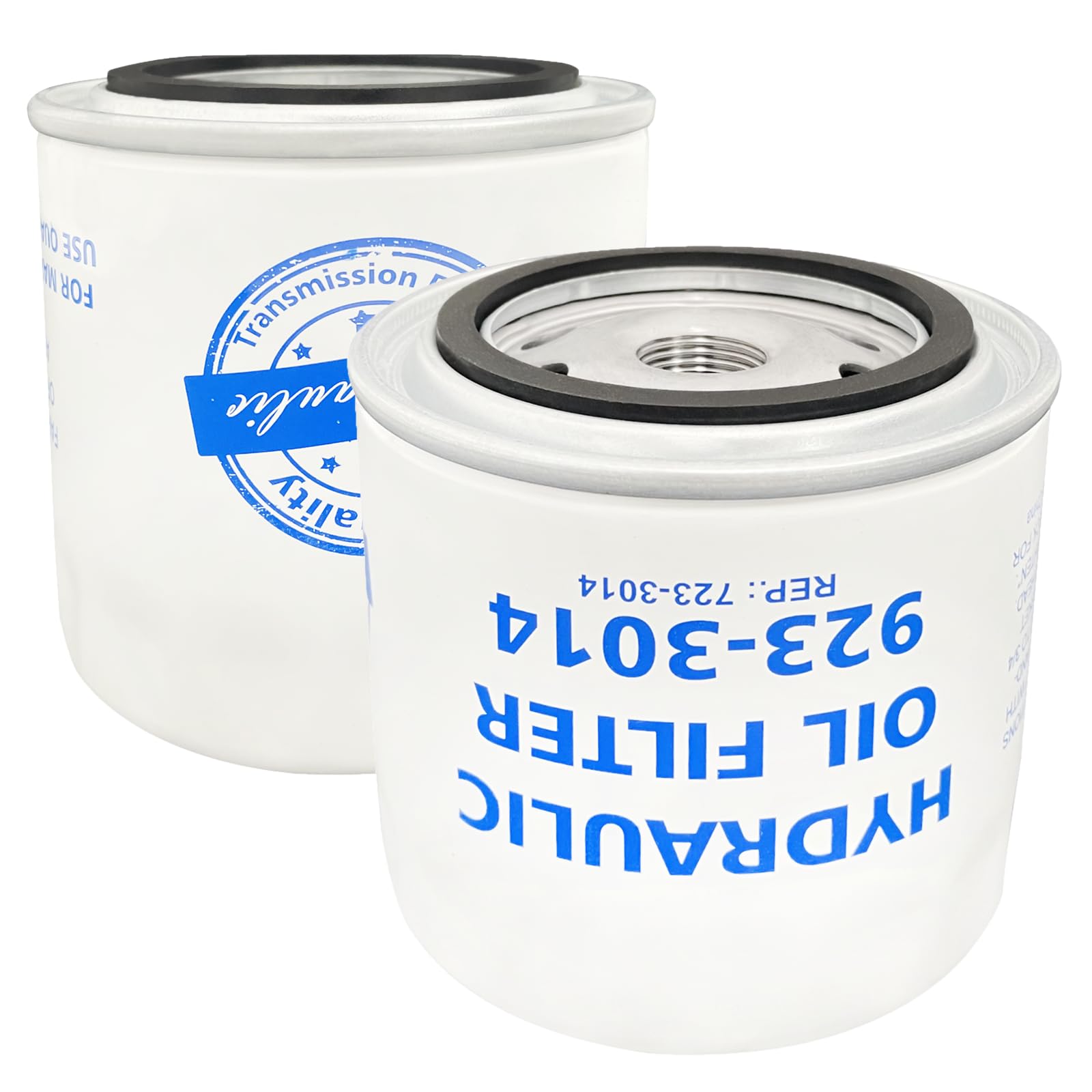 Toolyuan 923-3014 oil filter two-pack ready for quick replacements.