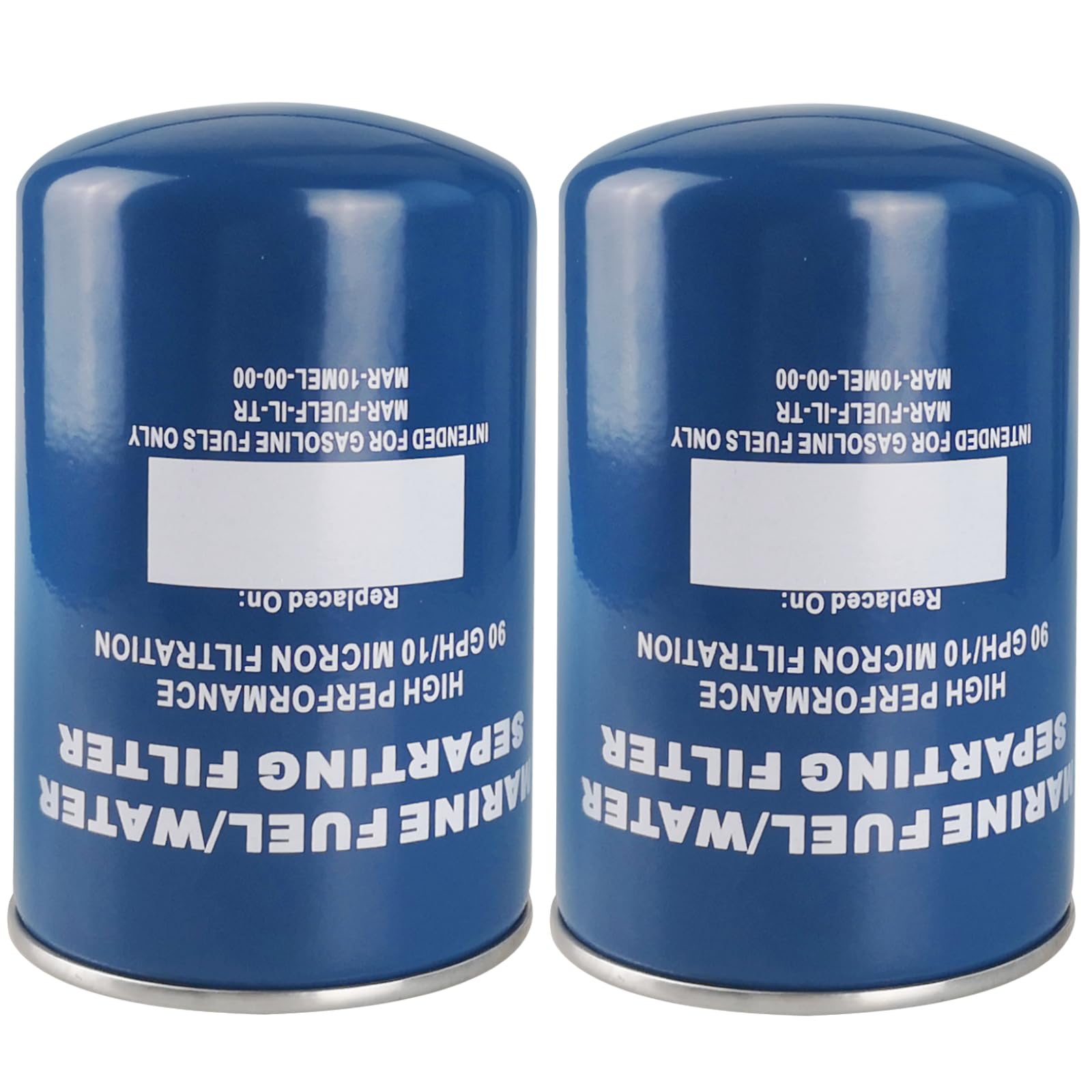 Toolyuan water separator filter 10 micron two-pack kit for reliable fuel filtration on outboard engines