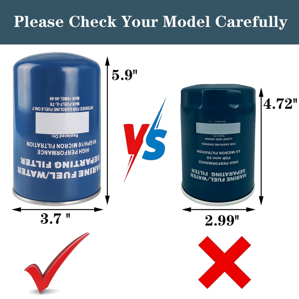 Toolyuan filter for Yamaha MAR-10MEL-00-00 maintains clean fuel delivery