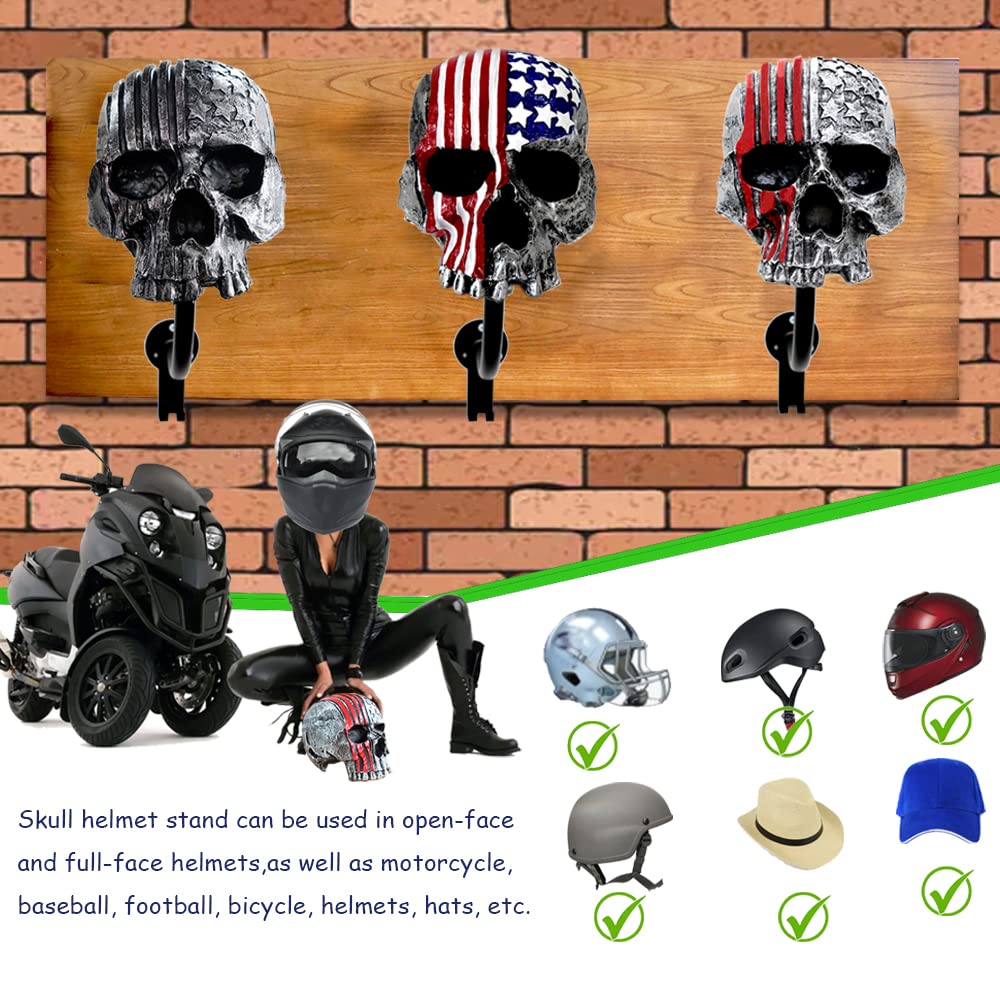 Tooyuart helmet storage in action showing versatile hanging for gear.