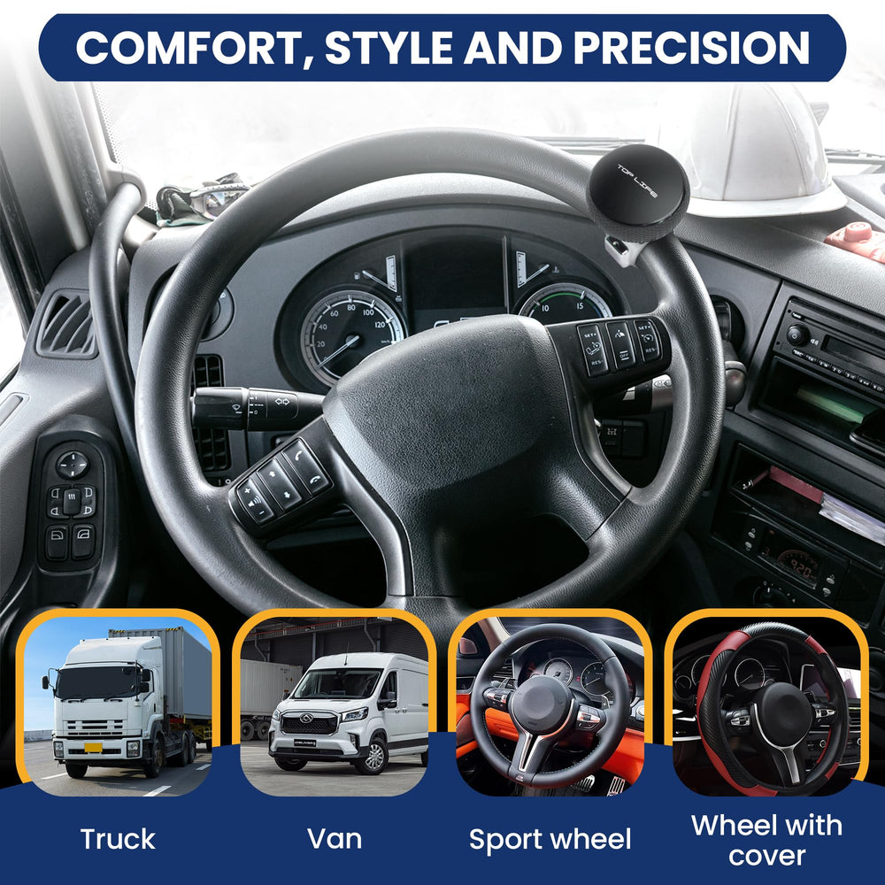Top Life fluid bearings ensure smooth steering with minimal play.