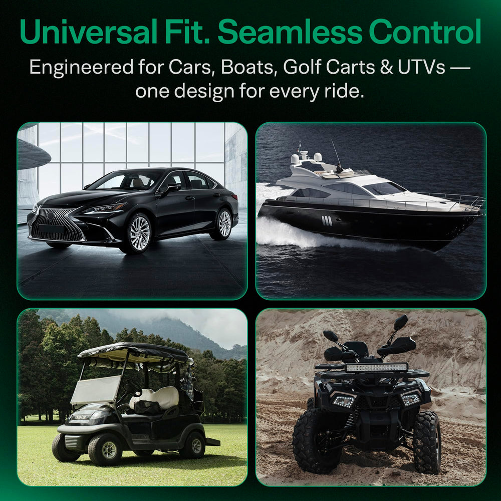 Top Life steering wheel knob ideal for daily driving and seniors navigating tight spaces