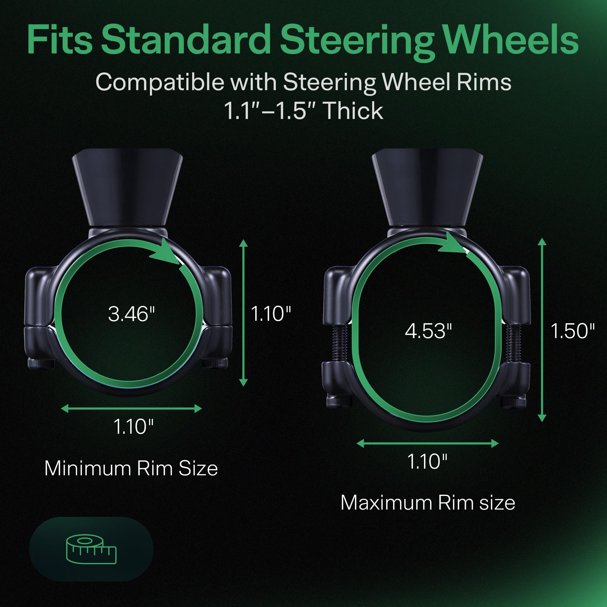 Top Life steering wheel knob smooth bearings enable precise steering