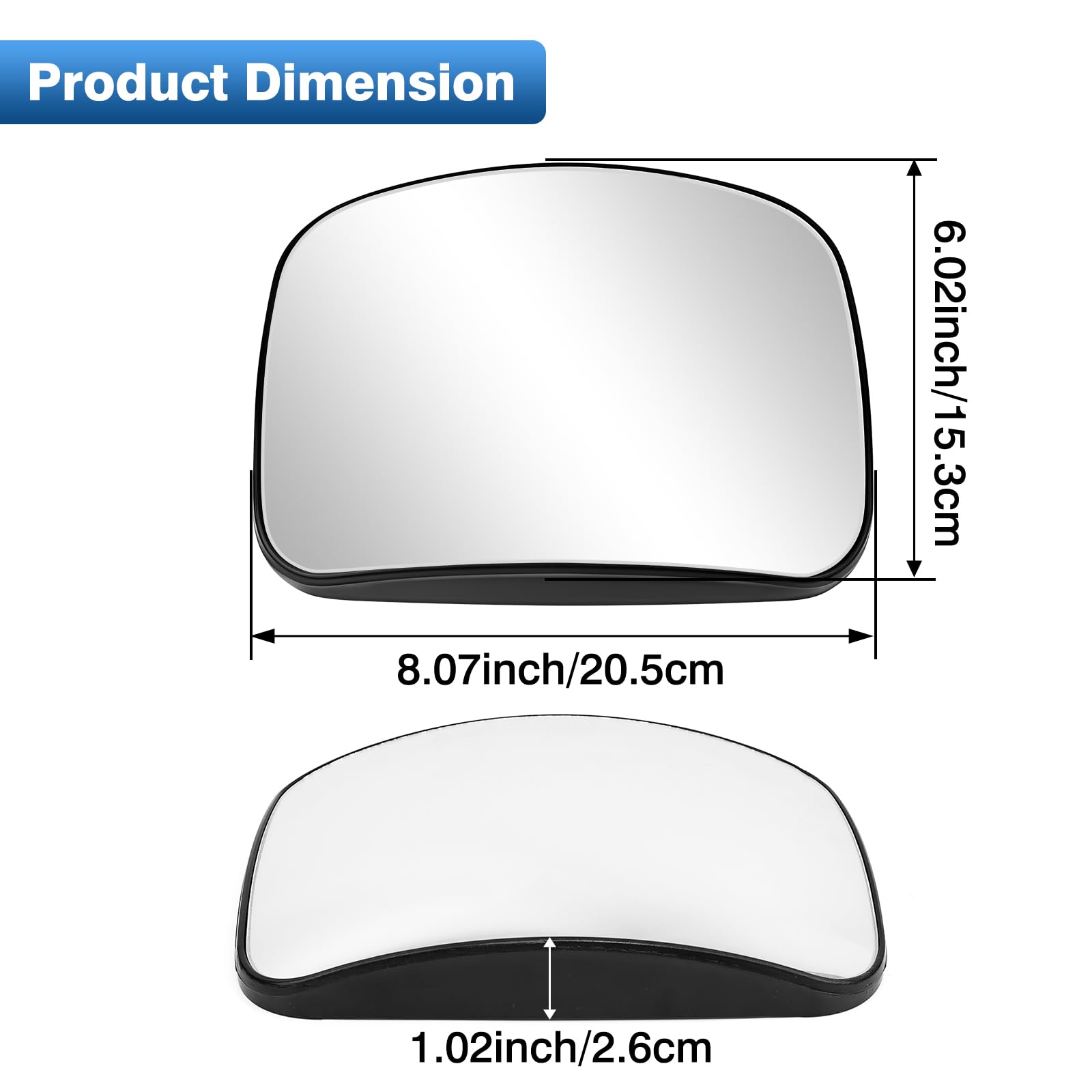 Top-Max durable ABS plastic and glass withstand harsh weather conditions.