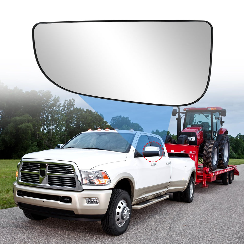 Top-Max direct-fit ram mirror installation for easier alignment